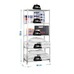 REGAL SIMONRACK 180X90X40 CM, 5 POLIC 280 KG/POLICO - slika 4