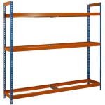 REGAL SIMONRACK 200X150X45 CM 3P/120KG MODRA ORANŽNA AUTOFORTE