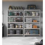 REGAL SONGMICS 200X120X60 CM 5P/175KG GLR060E01 RJAVO-SREBRNO - slika 10