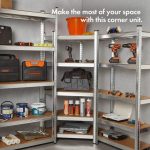 REGAL VONHAUS KOTNI GAL 1.5M 5 POLIČNI - slika 6