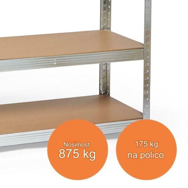 regal-vonhaus-180x90x40-cm-5p175kg-gal-3432964-4 REGAL VONHAUS 180X90X40 CM 5P/175KG GAL - slika 10