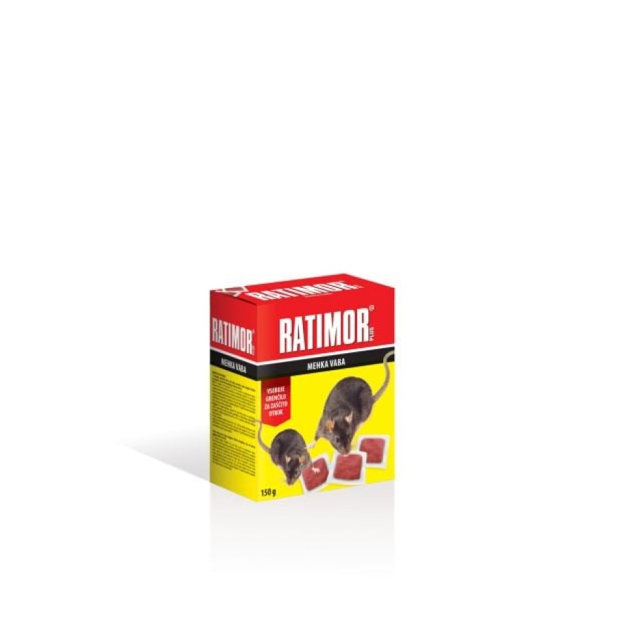RODENTICID RATIMOR PLUS MEHKA VABA 150G