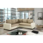 Sedežna garnitura CORY . Sedežna garnitura CORY. Narejena iz kvalitetnih materialov, oblazinjena v kombinaciji umetnega usnja in kvalitetnega tekstila.