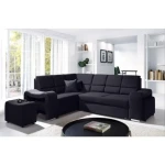 Kotna sedežna garnitura KIKI je zelo praktična in funkcionalna. Narejena iz kakovostnega blaga. Garnitura ima levi ali desni kot, katerega morate izbrati.