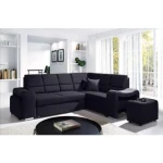 Kotna sedežna garnitura KIKI je zelo praktična in funkcionalna. Narejena iz kakovostnega blaga. Garnitura ima levi ali desni kot, katerega morate izbrati.