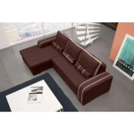 Sedežna garnitura PETER je zelo praktična in funkcionalna. Narejena je iz kvalitetnega blaga. Garnitura ima levi ali desni kot, katerega morate izbrati.