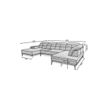 Sedežna garnitura RETAN 2 - slika 8