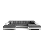 Sedežna garnitura VENTO . Kotna sedežna garnitura VENTO je odlična garnitura po odlični ceni. Sedežna se raztegne v dodatno ležišče z dolphin