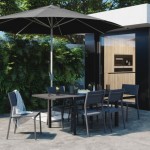 SENČNIK NATERIAL SRED. AURA II D400 T.SIV ALU, JEKLO 250G 8 KOTNI - slika 12