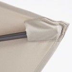 SENČNIK NATERIAL SRED. AVEA 200X300 RJAV ALU, JEKLO, 200G - slika 11