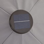 SENČNIK NATERIAL SRED. SONO II LED 290X290 RJAV, ALU, 250G - slika 10