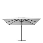 SENČNIK NATERIAL STRANSKI AURA 290X290 BEL ALU, JEKLO, 250G - slika 13