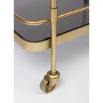 Servirni voziček ORABEL je eleganten kos za vse gostinske ali domače prostore. Njen poseben dizajn vas bo navdušil, saj prinese vašemu prostoru eleganco in