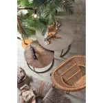 Set 2 klubskih mizic AMIRA X34 TO . Set 2 klubskih mizic AMIRA X34 ima kovinsko konstrukcijo in aluminijasti vrh. Mize so odličen kos pohištva za vsak