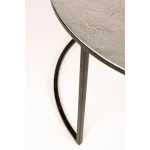 Set 2 klubskih mizic AMIRA X34 TO . Set 2 klubskih mizic AMIRA X34 ima kovinsko konstrukcijo in aluminijasti vrh. Mize so odličen kos pohištva za vsak