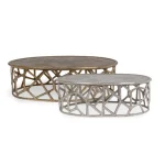 Set 2 klubskih mizic ZAHID - slika 8