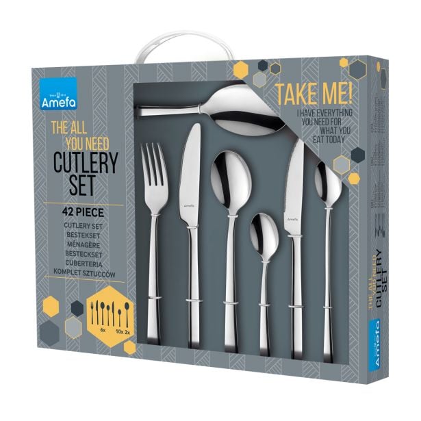 set-jedilnega-pribora-amefa-42-delni-manille-3351484-1 SET JEDILNEGA PRIBORA AMEFA 42 DELNI MANILLE - slika 2