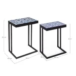 Set2 klubske mize NEAPOLIS K29 . Set 2 klubskih mizic NEAPOLIS K29 se odlično poda v vsak prostor. Mizici se odlično dopolnjujeta. Lahko jih kombiniraste