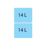 SISTEM ZA LOČEVANJE ODPADKOV ALVEUS Z DVOJNO POSODO ALBIO 20 - slika 4