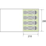 ŠOTOR BRUNNER PURE 4 ZA 4 OSEBE - slika 20