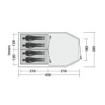 ŠOTOR EASY CAMP HUNTSVILLE 400 - slika 13