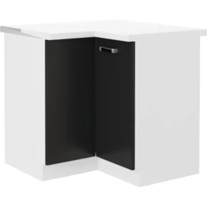 Spodnja kotna omara DELTA 89 x 89D . Kuhinjo DELTA je možno naročiti v kompletu (Kuhinjski bloki DELTA) ali pa po posameznih elementih po vaši izbiri.