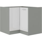 Spodnja kotna omara ELITE 90 x 90 D . Kuhinjo ELITE je možno naročiti v kompletu (kuhinjski bloki ELITE) ali pa po posameznih elementih po vaši izbiri.