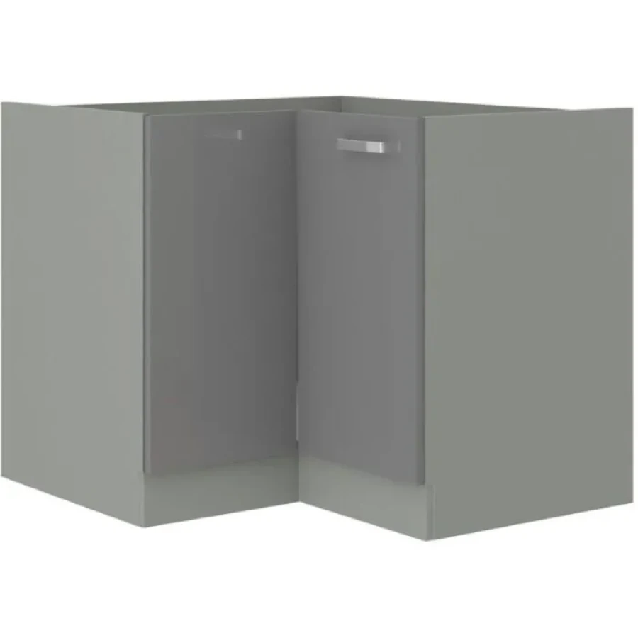 Spodnja kotna omara ELITE 90 x 90 D . Kuhinjo ELITE je možno naročiti v kompletu (kuhinjski bloki ELITE) ali pa po posameznih elementih po vaši izbiri.