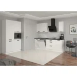 Kuhinjo LIJA je možno naročiti v kompletu (Kuhinjski bloki LIJA) ali pa po posameznih elementih po vaši izbiri. Spodnja kotna omara LIJA 105D je sestavljena