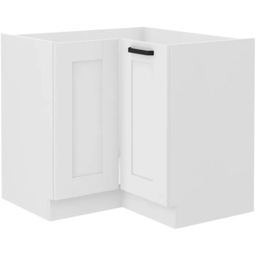 Spodnja kotna omara LIJA 90 x 90D . Kuhinjo LIJA je možno naročiti v kompletu (Kuhinjski bloki LIJA) ali pa po posameznih elementih po vaši izbiri. Spodnja