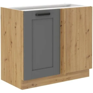 Spodnja kotna omara LIMA 105D . Kuhinjo LIMA je možno naročiti v kompletu (Kuhinjski bloki LIMA) ali pa po posameznih elementih po vaši izbiri. Spodnja