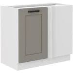 Spodnja kotna omara TAJA 105D . Kuhinjo TAJA je možno naročiti v kompletu (Kuhinjski bloki TAJA) ali pa po posameznih elementih po vaši izbiri. Spodnja