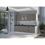 Spodnja kotna omara TAJA 105D . Kuhinjo TAJA je možno naročiti v kompletu (Kuhinjski bloki TAJA) ali pa po posameznih elementih po vaši izbiri. Spodnja