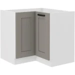 Spodnja kotna omara TAJA 90 x 90D . Kuhinjo TAJA je možno naročiti v kompletu (Kuhinjski bloki TAJA) ali pa po posameznih elementih po vaši izbiri. Spodnja