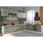 Spodnja kotna omara TAJA 90 x 90D . Kuhinjo TAJA je možno naročiti v kompletu (Kuhinjski bloki TAJA) ali pa po posameznih elementih po vaši izbiri. Spodnja