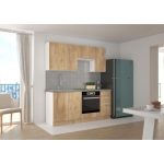 Spodnja omara ARA 60D . Spodnja omara ARA 60D je sestavljena iz fronte in korpusa iz MDF plošče, debeline 16 mm. Robovi so iz melamina. Na voljo je v barvi