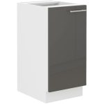 Spodnja omara ELZA 40D . Kuhinjo ELZA je možno naročiti v kompletu (kuhinjska bloka Elza) ali pa po posameznih elementih po vaši izbiri. Spodnja omara ELZA