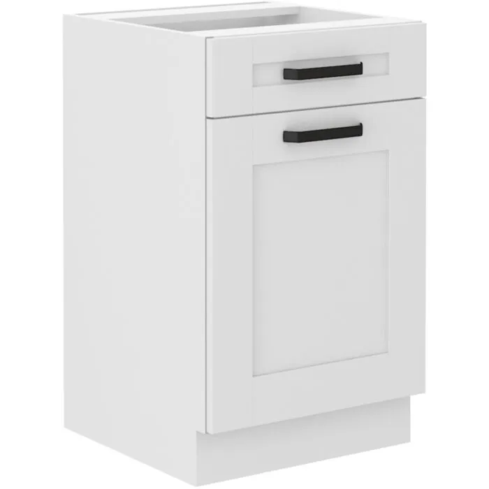 Spodnja omara LIJA 50D . Kuhinjo LIJA je možno naročiti v kompletu (Kuhinjski bloki LIJA) ali pa po posameznih elementih po vaši izbiri. Spodnja omara LIJA