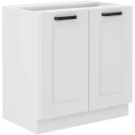 Spodnja omara LIJA 80D . Kuhinjo LIJA je možno naročiti v kompletu (Kuhinjski bloki LIJA) ali pa po posameznih elementih po vaši izbiri. Spodnja omara LIJA