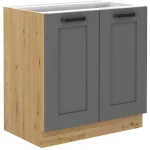 Spodnja omara LIMA 80D . Kuhinjo LIMA je možno naročiti v kompletu (Kuhinjski bloki LIMA) ali pa po posameznih elementih po vaši izbiri. Spodnja omara LIMA