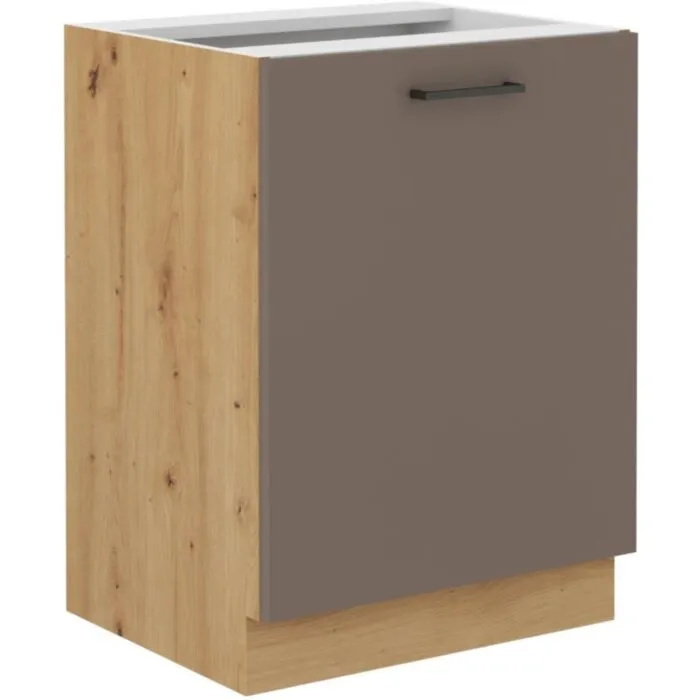 Spodnja omara OMIA 60D . Kuhinjo OMIA je možno naročiti v kompletu (Kuhinjski bloki OMIA) ali pa po posameznih elementih po vaši izbiri. Spodnja omara OMIA