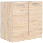 Spodnja omara SANREMO 80D . Kuhinjo SANREMO je možno naročiti v kompletu (kuhinjski bloki SANREMO) ali pa po posameznih elementih po vaši izbiri. Spodnja