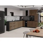 Kuhinjo SILVA je možno naročiti v kompletu (Kuhinjski bloki SILVA) ali pa po posameznih elementih po vaši izbiri. Spodnja omara SILVA 30D je sestavljena iz