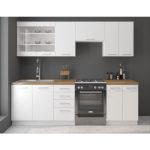 Spodnja omara STELLA 80D . Kuhinjo STELLA je možno naročiti v kompletu (kuhinjski bloki STELLA ali pa po posameznih elementih po vaši izbiri. Spodnja omara