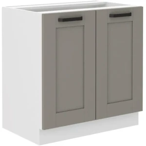 Spodnja omara TAJA 80D . Kuhinjo TAJA je možno naročiti v kompletu (Kuhinjski bloki TAJA) ali pa po posameznih elementih po vaši izbiri. Spodnja omara TAJA