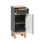 Spodnja omarica ALI 35D . Kopalniški blok ALI je možno naročiti v kompletu (kopalniški bloki ALI) ali pa po posameznih elementih po vaši izbiri. Spodnja