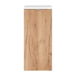 Spodnja omarica CAP 35D hrast . Kopalniški blok CAP hrast je možno naročiti v kompletu (kopalniški bloki CAP hrast) ali pa po posameznih elementih po vaši