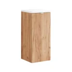 Spodnja omarica CAP 35D hrast . Kopalniški blok CAP hrast je možno naročiti v kompletu (kopalniški bloki CAP hrast) ali pa po posameznih elementih po vaši