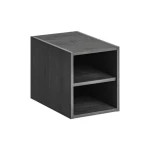 Spodnji odprti poličnik AURORA . Spodnji odprti poličnik AURORA je narejen iz kvalitetne laminirane plošče. Material: - Laminirana plošča Barva: - Temni