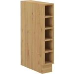 Kuhinjo VANESA je možno naročiti v kompletu (Kuhinjski bloki VANESA) ali pa po posameznih elementih po vaši izbiri.  Spodnji poličnik VANESA 15D je